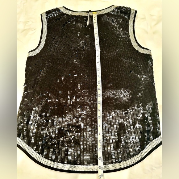 BCBG MAXAZRIA Sofi Sequin Top Women Sz S - Picture 12 of 16